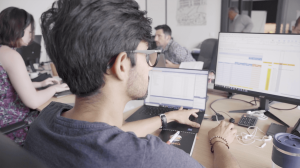 Coulisses de l'agence Treez à Nantes, spécialisée dans les sujets de Business Intelligence et traitement de la Data.